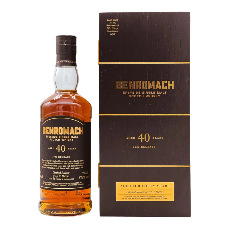Benromach | 40 Jahre | 2022 Limited Release | Cask Strength | 57,6%