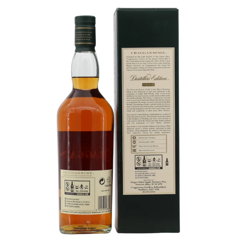 Cragganmore 2009/2021 Distillers Edition 40% 0,7l