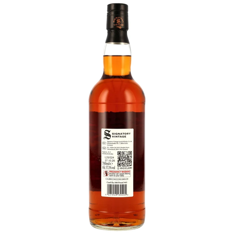 Caol Ila 12 Jahre 2013/2025 Oloroso Sherry Butts SV 100 Proof Edition #65 57,1% 0,7l