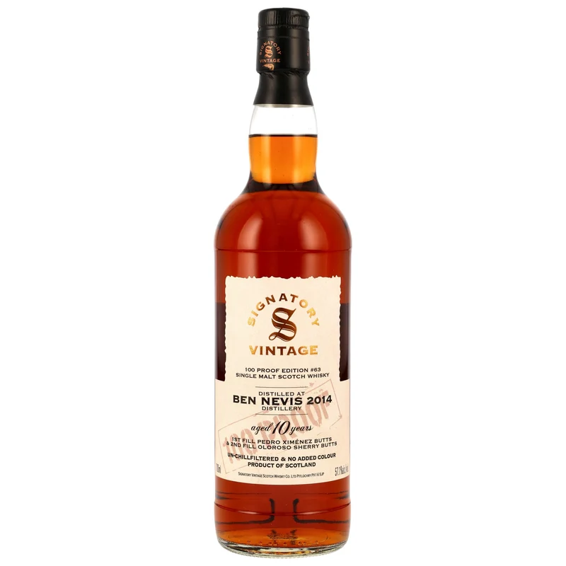 Ben Nevis 10 Jahre 2014/2025 PX Sherry Butts SV 100 Proof Edition #63 57,1% 0,7l