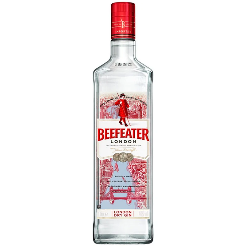 Beefeater London Dry Gin 40% 1 Liter