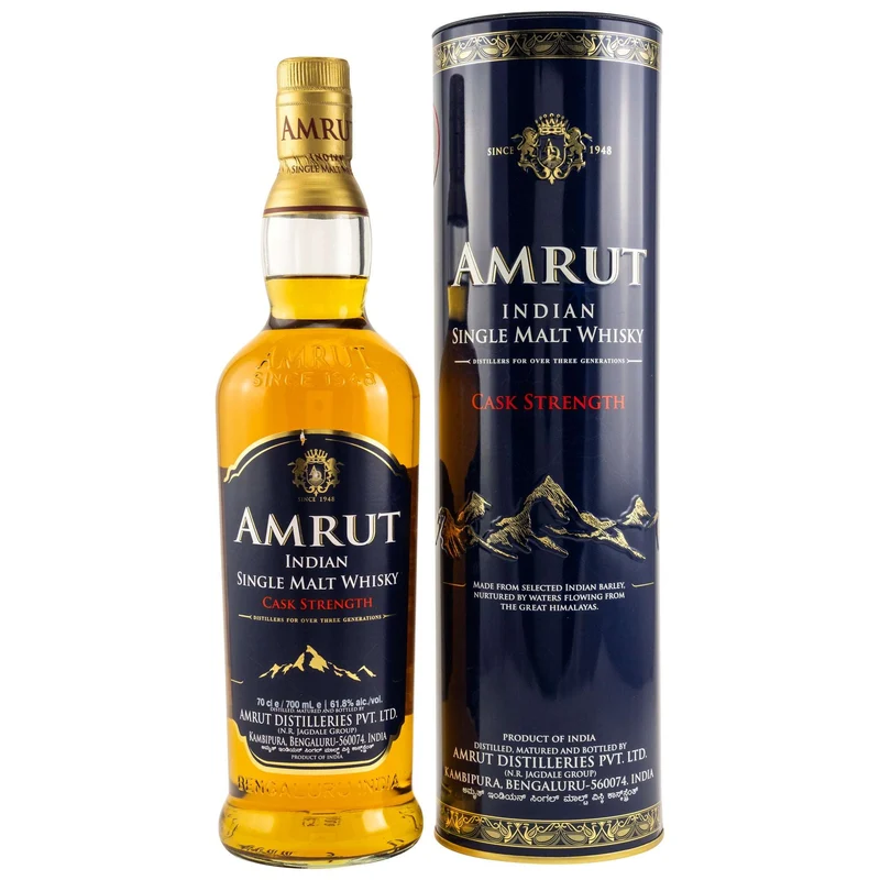 Amrut | Cask Strength | Indian Whisky | 61,8%