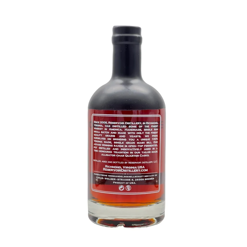 Reservoir Bourbon Whiskey | Batch 1 | 2022 | 50%