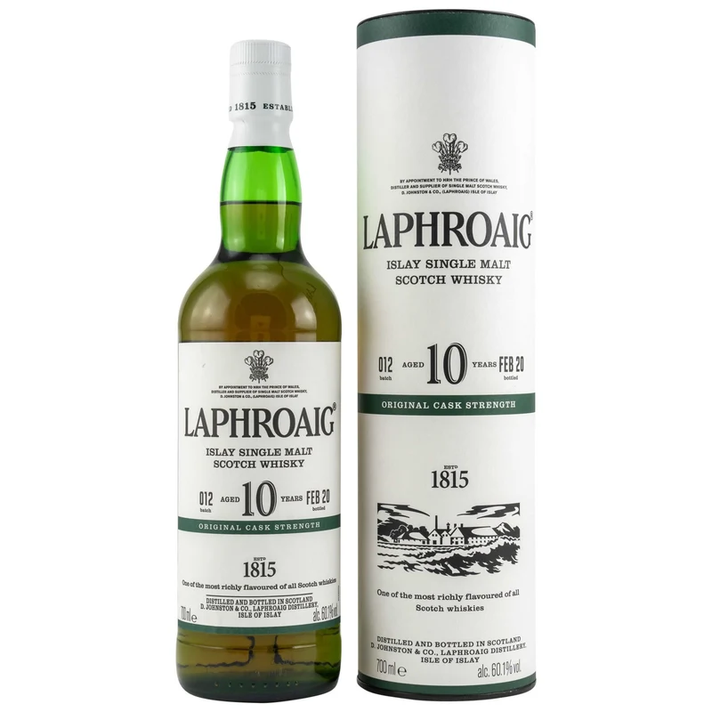 Laphroaig | 10 Jahre | 2020 | Batch 12 | Original Cask Strength | 60,1%