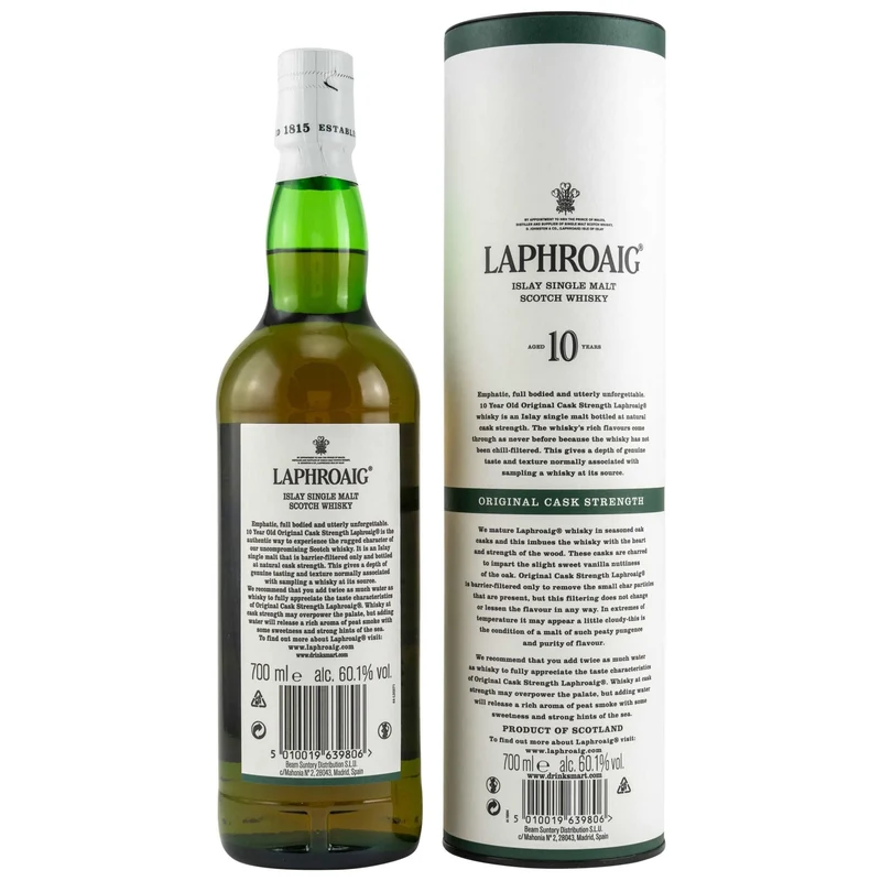 Laphroaig | 10 Jahre | 2020 | Batch 12 | Original Cask Strength | 60,1%
