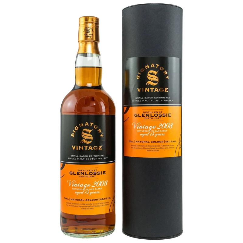 Glenlossie | 13 Jahre | 2008/2022 | Signatory Vintage | Small Batch Edition #12 | 48,1%