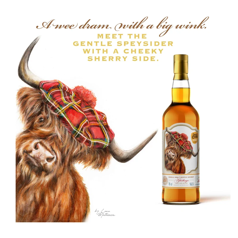 Glenburgie 15 Jahre 2010/2025 Crazy Coos Reloaded Moscatel Finish Caskhound 56,2% 0,7l