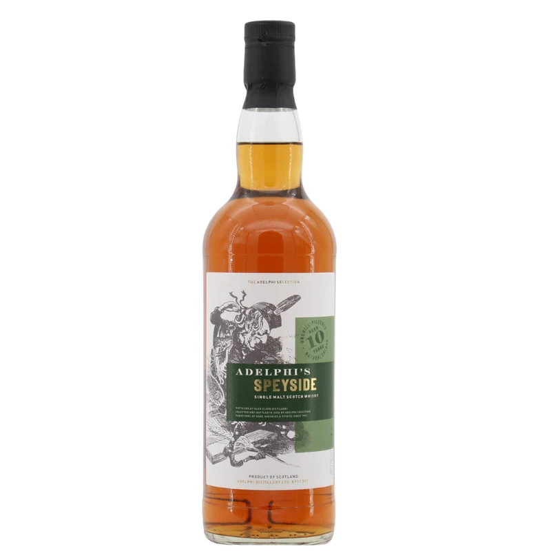 Glen Elgin 10 Jahre Speyside Single Malt Adelphi 46% 0,7l