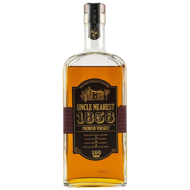 Uncle Nearest | 1856 | 100 Proof | Premium Tennessee Whiskey | 50%