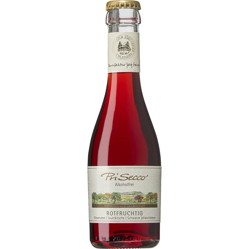 Jörg Geiger Prisecco Rotfruchtig alkoholfrei 0,2 Liter