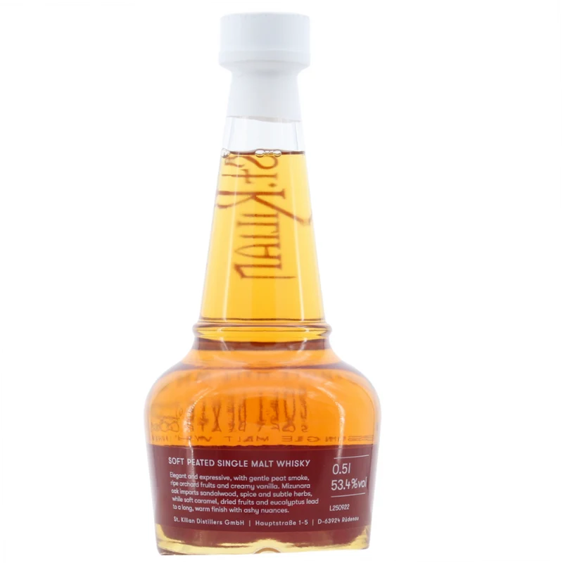 St.Kilian Exceptional Mizunara Soft Peated Single Malt Whisky 53,4% 0,5l