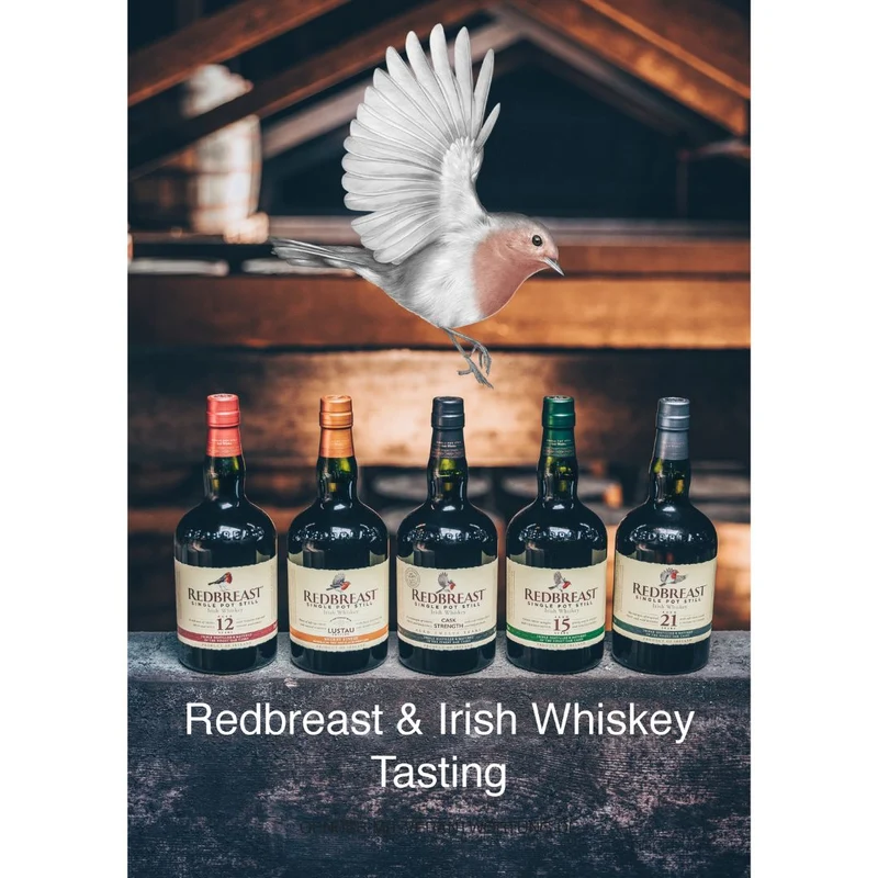 Redbreast and Irish Whiskey Tasting mit Eyck Thormann - 8 Drams 12.12. um 19 Uhr
