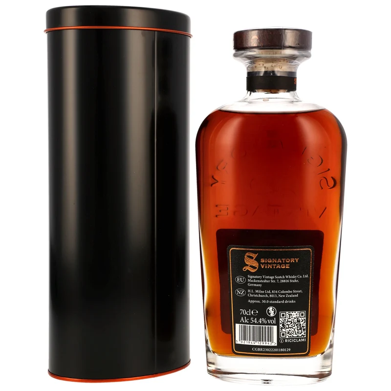 Glenrothes 30 Jahre 1995/2025 Sherry Butt #6980 SV Symingtons Choice 54,4% 0,7l