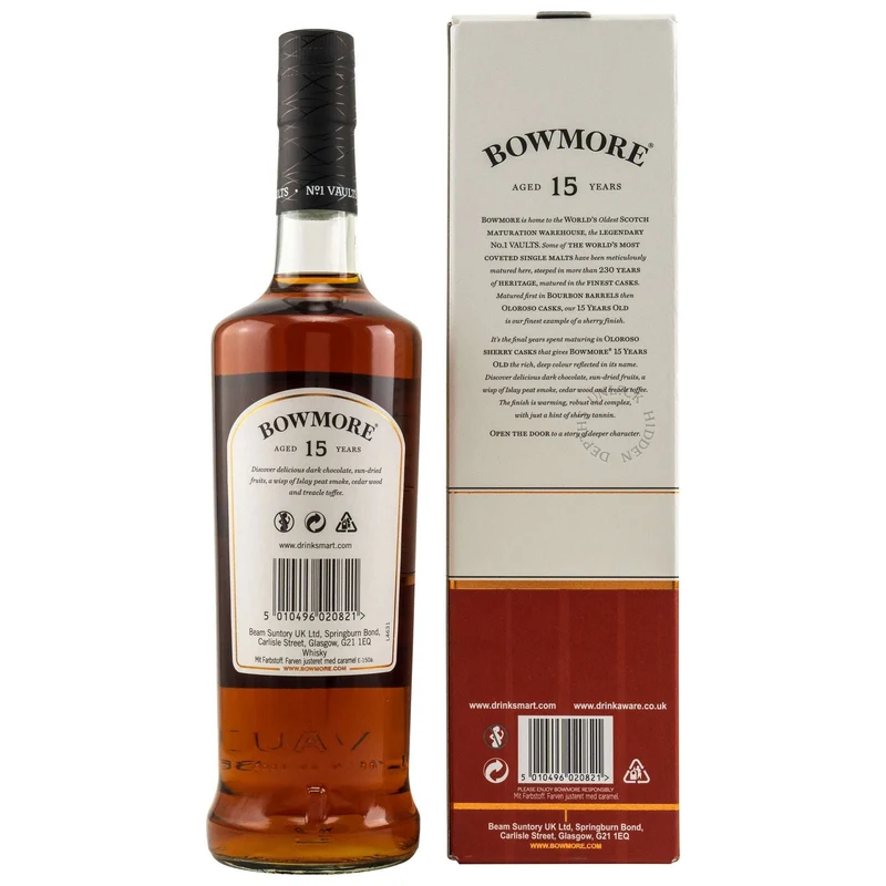 Bowmore | 15 Jahre | 43%