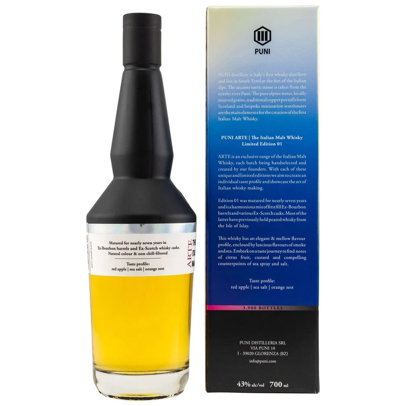 PUNI | Arte No. 1 | Italian Whisky | 43%