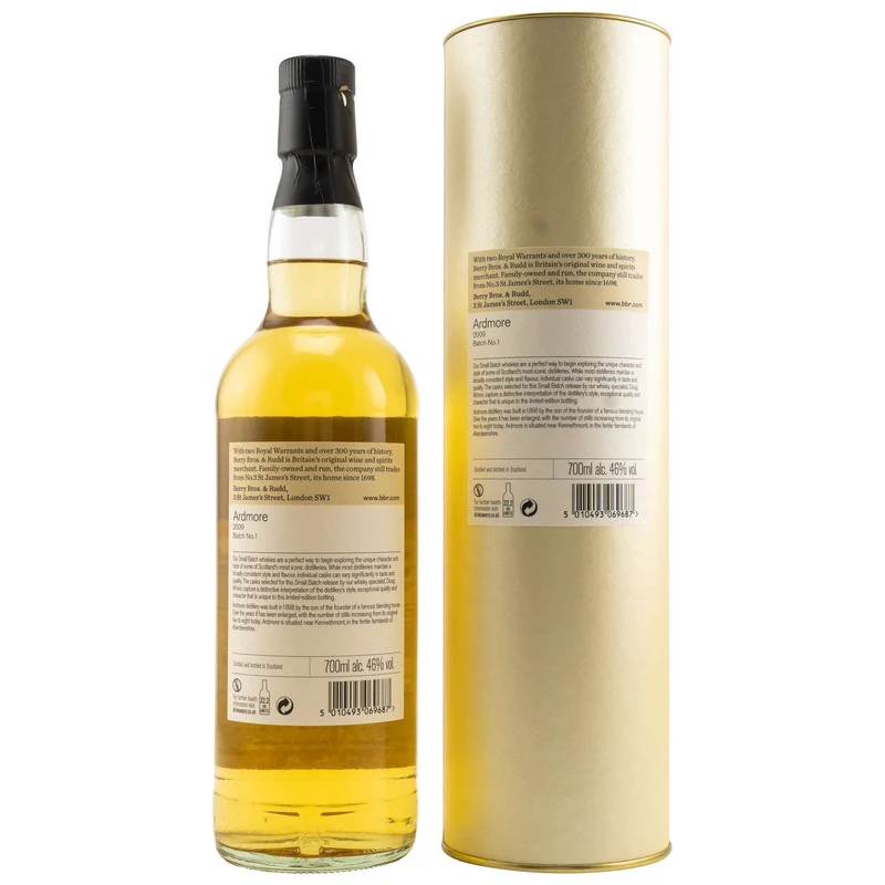Ardmore | 11 Jahre | 2009/2020 | Batch 1 | Berry Bros. & Rudd | 46%