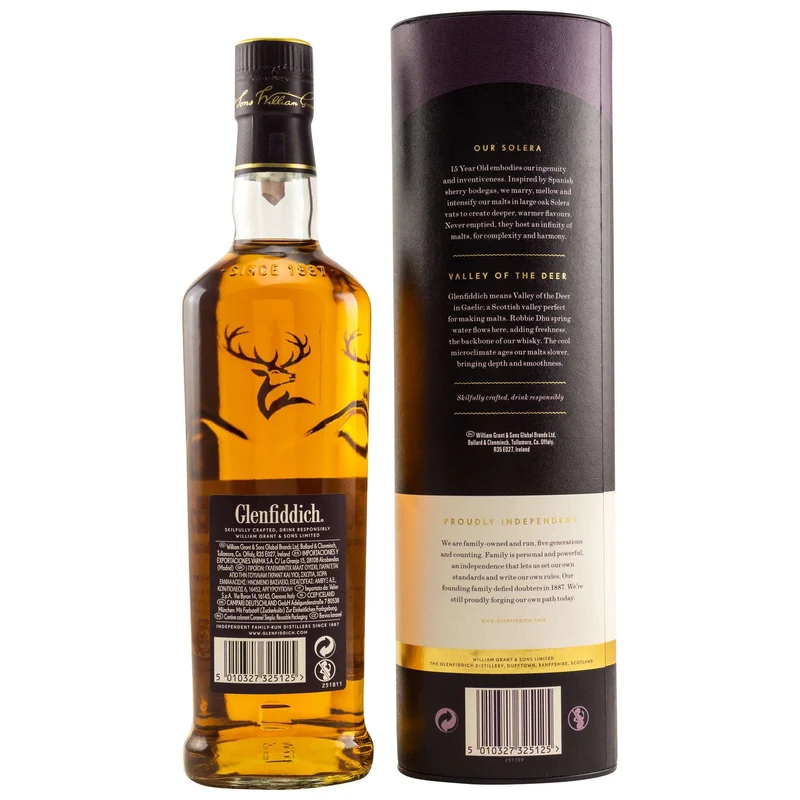 Glenfiddich | 15 Jahre | Solera Cask | 40%