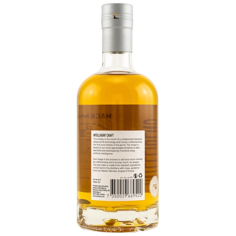 Mackmyra | Intelligens AI:01 | Swedish Whisky | 46,1%