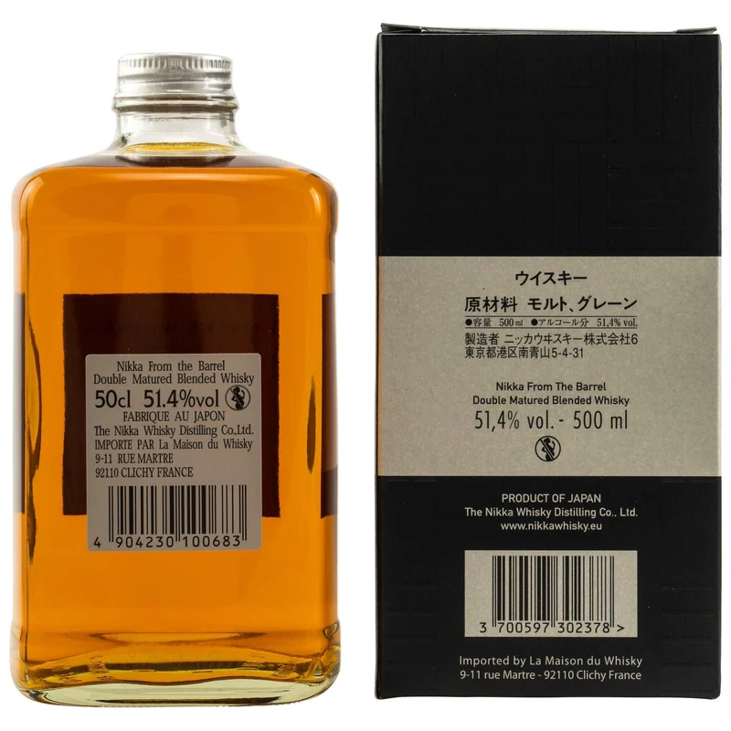 Nikka | Whisky from the Barrel | Japanese Whisky | 0,5l | 51,4%
