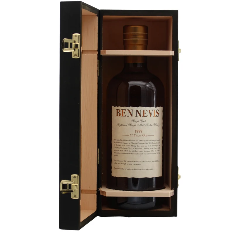 Ben Nevis 22 Jahre 1997/2019 Sherry Single Cask #199 for Alambic Classique 55,7% 0,7l