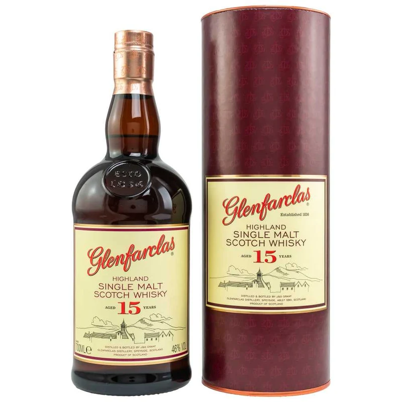 Glenfarclas 15 Jahre 2022 46% 0,7l