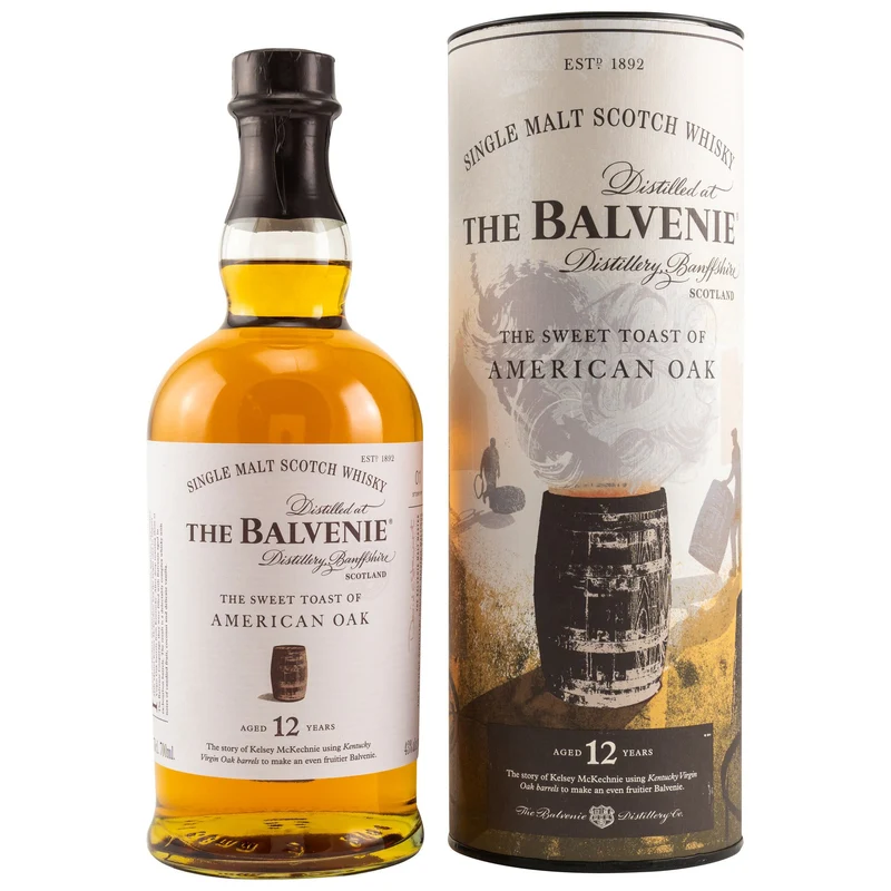 Balvenie American Oak 12 Jahre 43% 0,7l