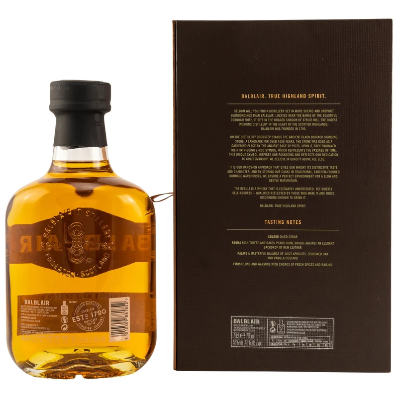 Balblair 18 Jahre 46% 0,7l