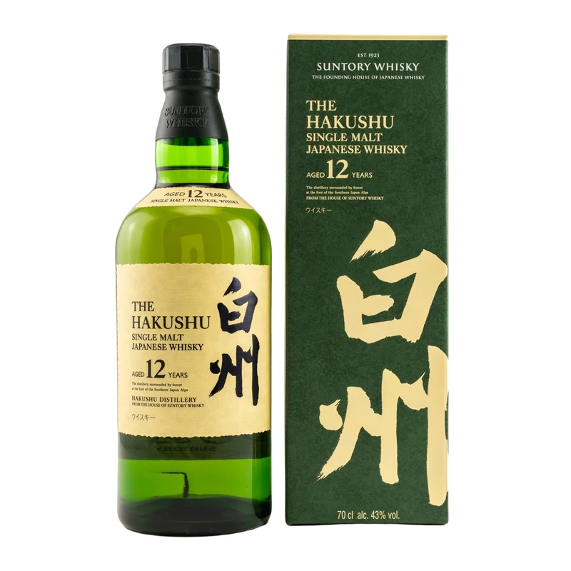 The Hakushu 12 Jahre 43,0% 0,7l