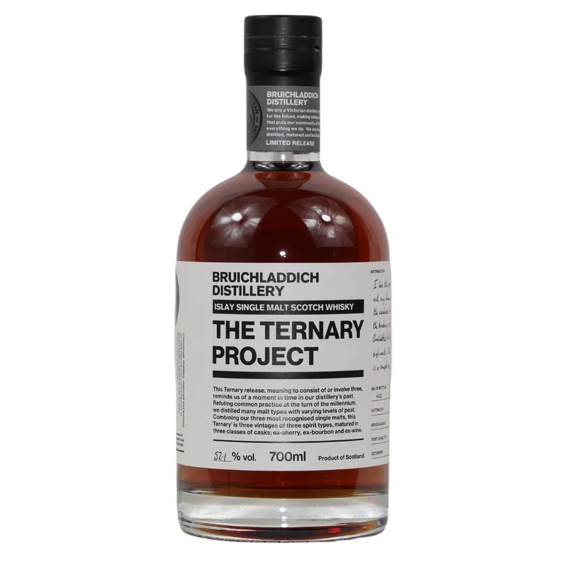 Bruichladdich The Ternary Project UK Market 52,1% 0,7l