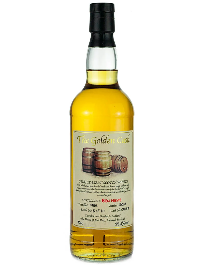 Ben Nevis 26 Year Old 1986 The Golden Cask