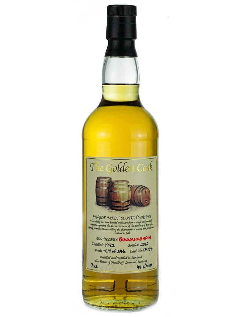Bunnahabhain 40 Year Old 1972 The Golden Cask