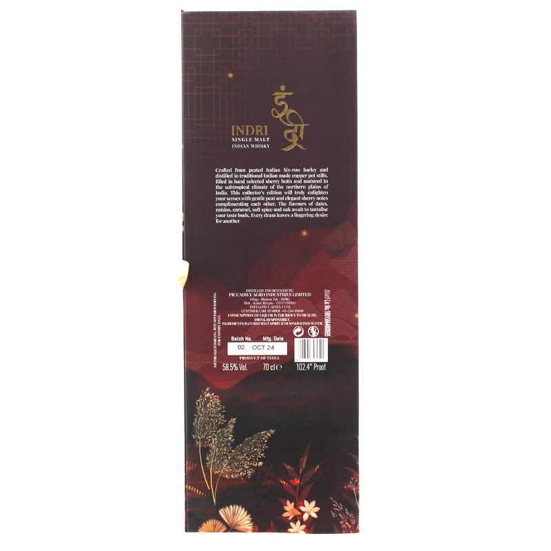 Indri Diwali Collectors Edition 2024 58,5% 0,7l