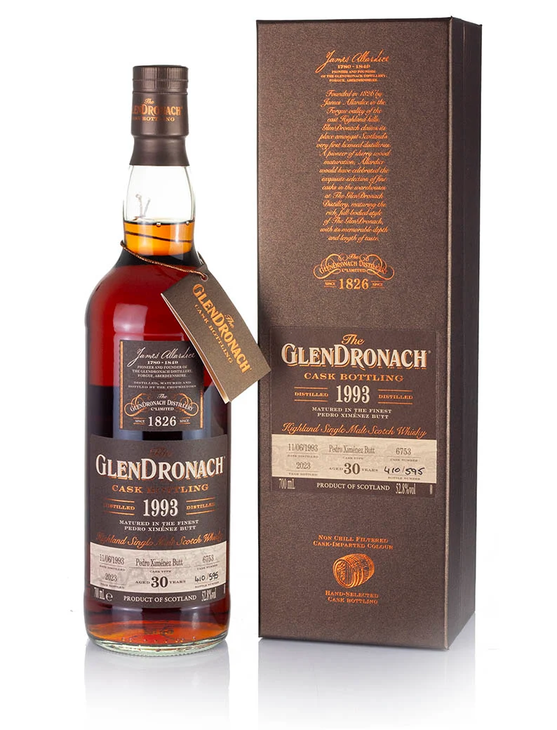 Glendronach 30 Year Old 1993 Single Cask UK Exclusive