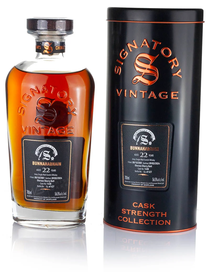 Bunnahabhain 22 Year Old 2001 Signatory Symington’s Choice