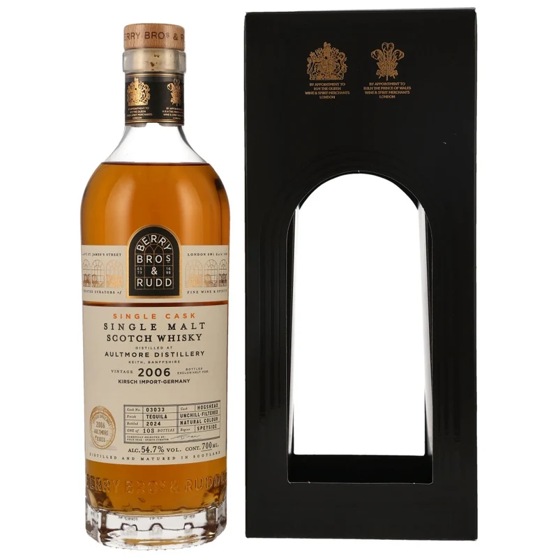 Aultmore 2006/2024 Tequila Cask Finish #03033 54,7% 0,7l