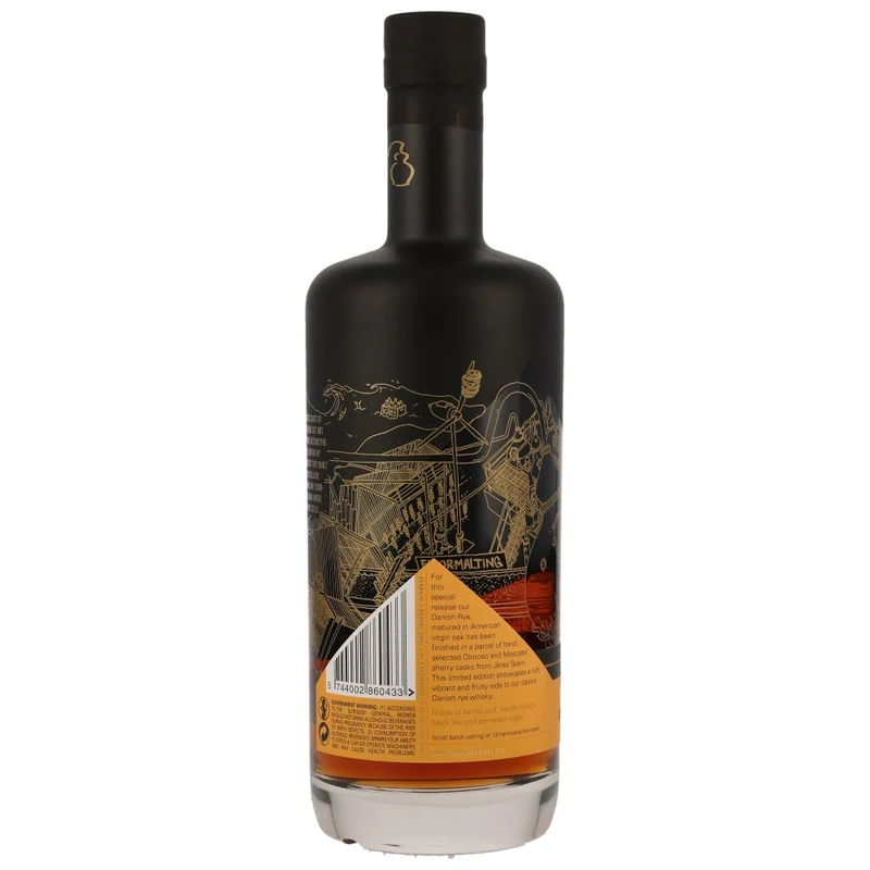 Stauning Rye Sherry Cask Finish Danish Whisky 53,1% 0,7l