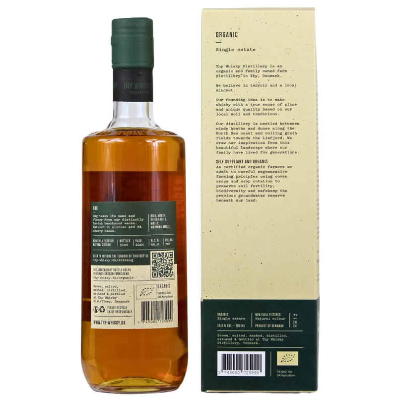Thy Bog Danish Single Malt Whisky 50% 0,7l