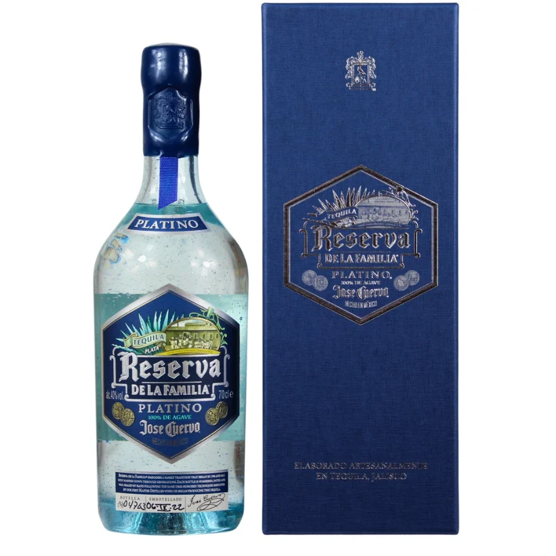 Jose Cuervo Platino Reserva Tequila Blanco 100% De Agave 40% 0,7l