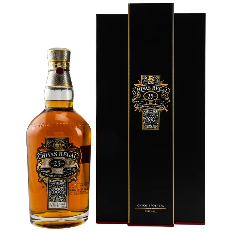 Chivas Regal 25 Jahre Blended Scotch Whisky 40% 0,7l