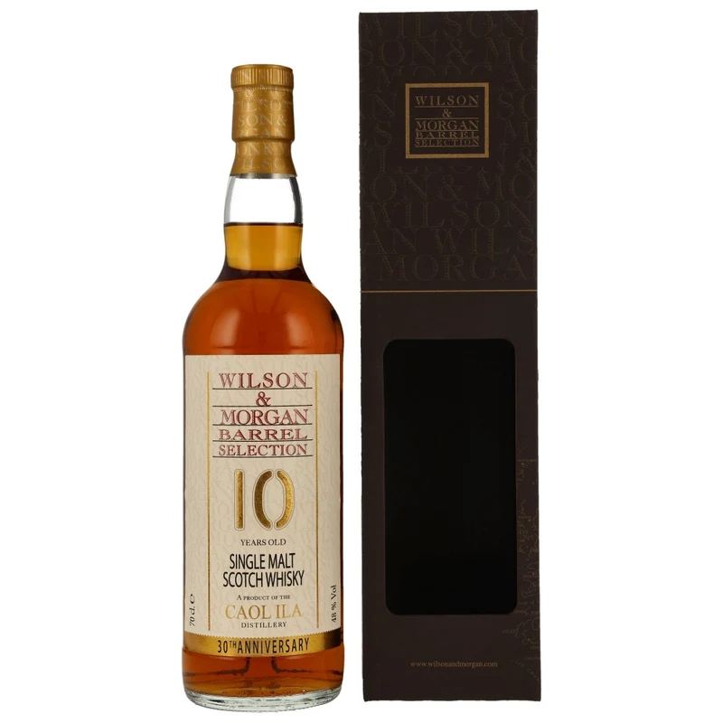 Caol Ila 10 Jahre 30th Anniversary Wilson & Morgan 48% 0,7l