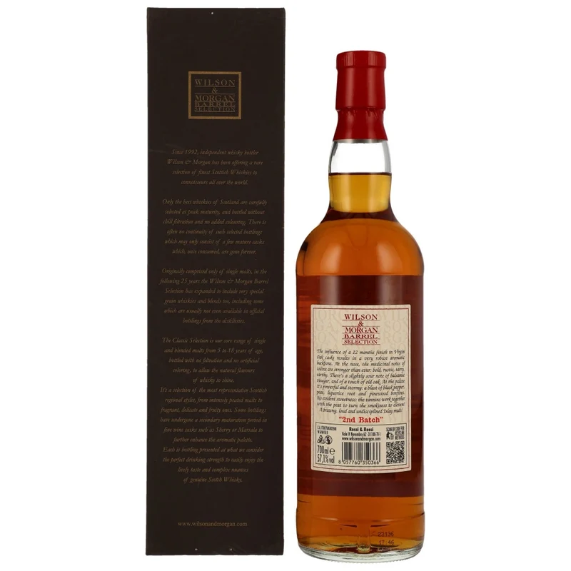Caol Ila 2015/2023 Virgin Oak Finish 100 U.K. Proof 57,1% 0,7l
