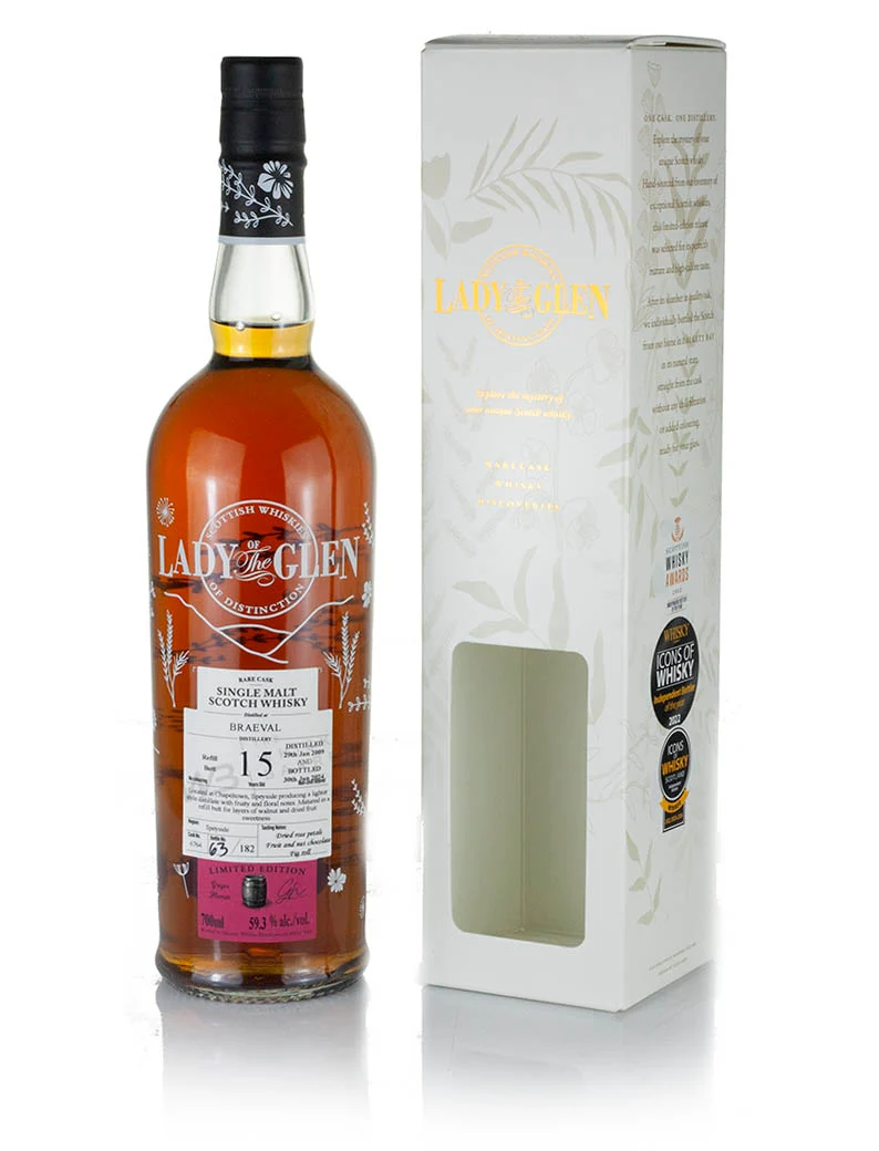 Braeval (Braes of Glenlivet) 15 Year Old 2009 Lady of the Glen