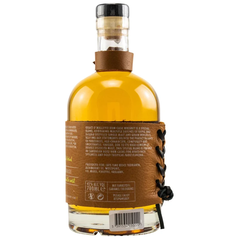Grace O'Malley | Rum Cask | Batch 1 | Irish Whiskey | 42%