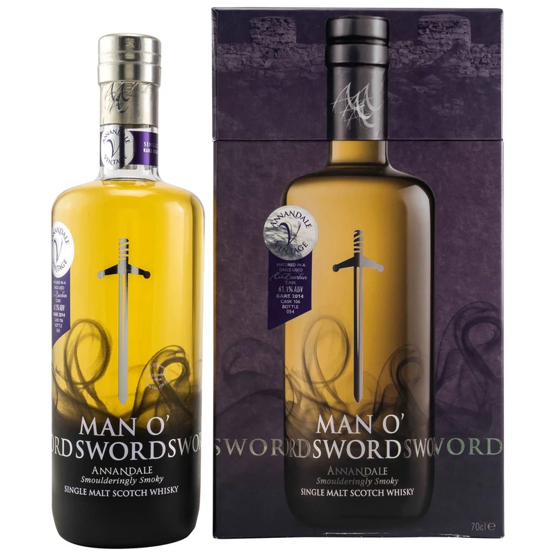 Annandale | 2014 | Man O'Sword Rare | Vintage Cask #106 | 61,1%