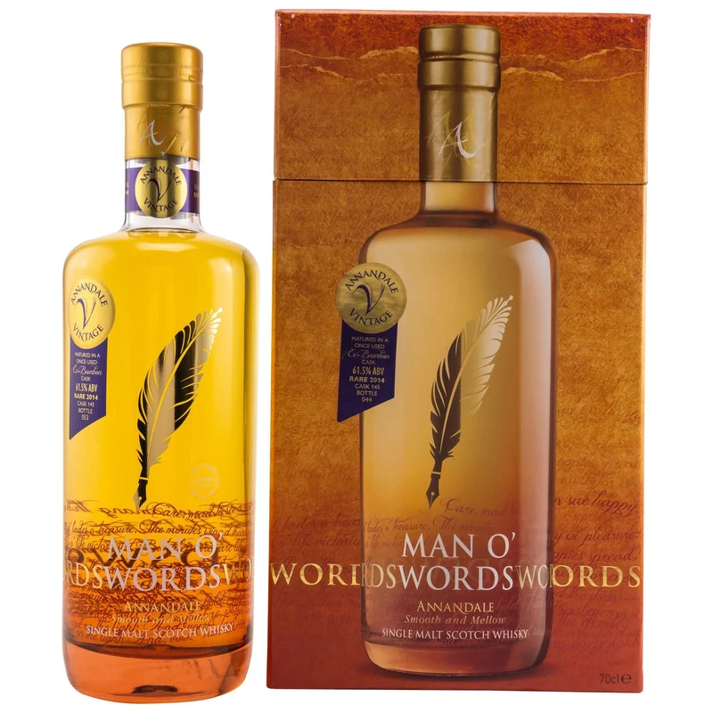 Annandale | 2014 | Man O'Words Rare | Vintage Cask #145 | 61,5%
