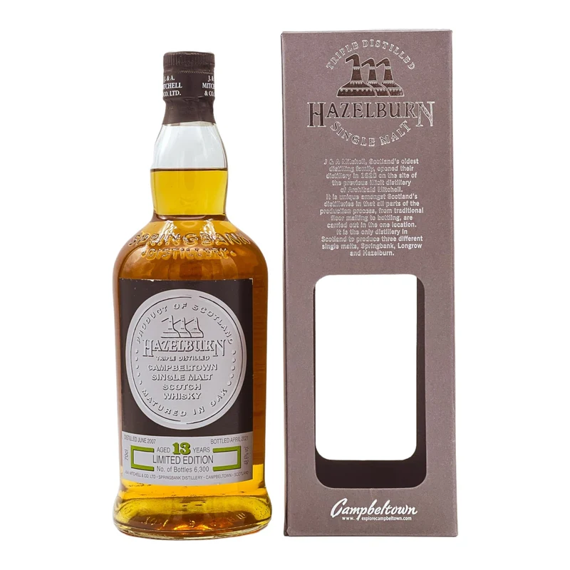 Hazelburn | 13 Jahre | 2007/2021 | Limited Release | 48,6%