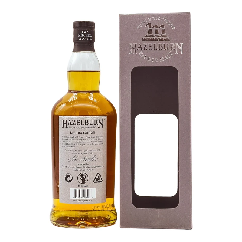 Hazelburn | 13 Jahre | 2007/2021 | Limited Release | 48,6%