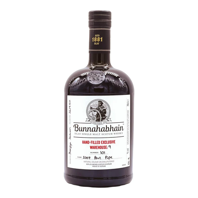 Bunnahabhain | Hand-Filled Exclusive Warehouse #9 Cask 2007 Port Pipe | 55,9%