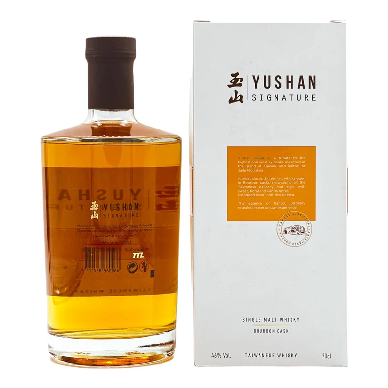 Nantou | Yushan | Signature Bourbon Cask | Taiwanese Whisky | 46%