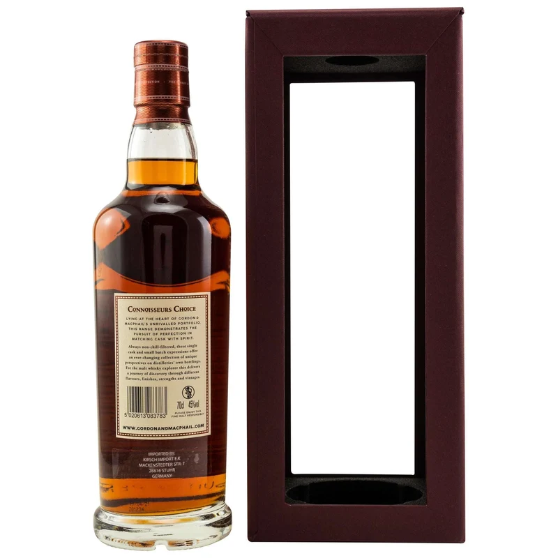 Glen Spey | 12 Jahre | 2009/2021 | G&M CC | Cote Rotie Wood Finish | Batch 21/051 | 45%